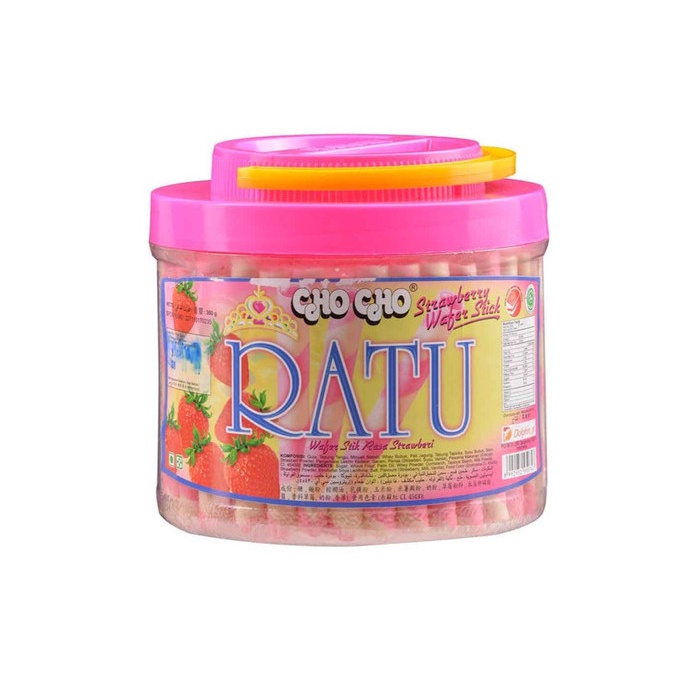 

Cho Cho Ratu Wafer Stick Strawberry 320 GR ORIGINAL