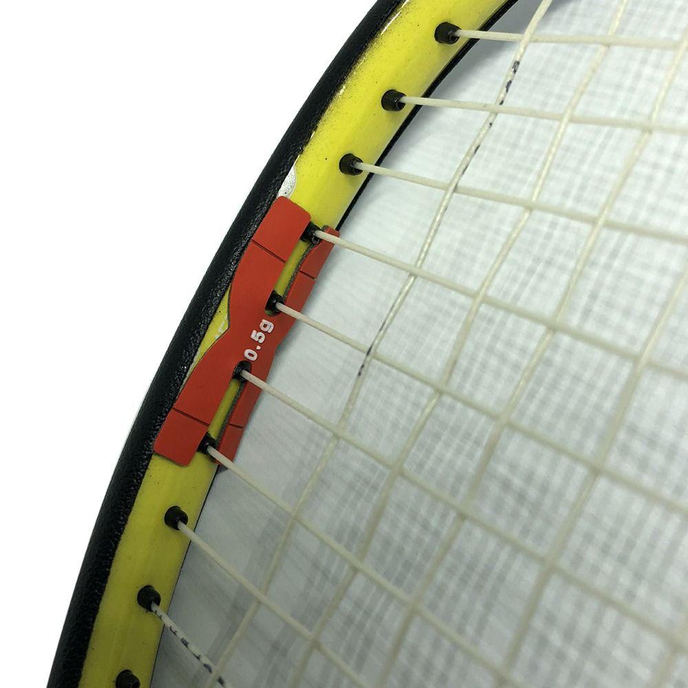 Suyo 3PCS Raket Badminton Kepala Perekat Diri Perlengkapan Olahraga Balance Tape Tennis Racquet