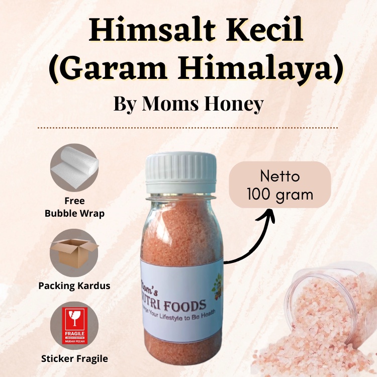 

Himsalt Asli Ukuran Kecil By Moms Honey Membantu Memaksimalkan Fungsi Tubuh / Garam Himalaya