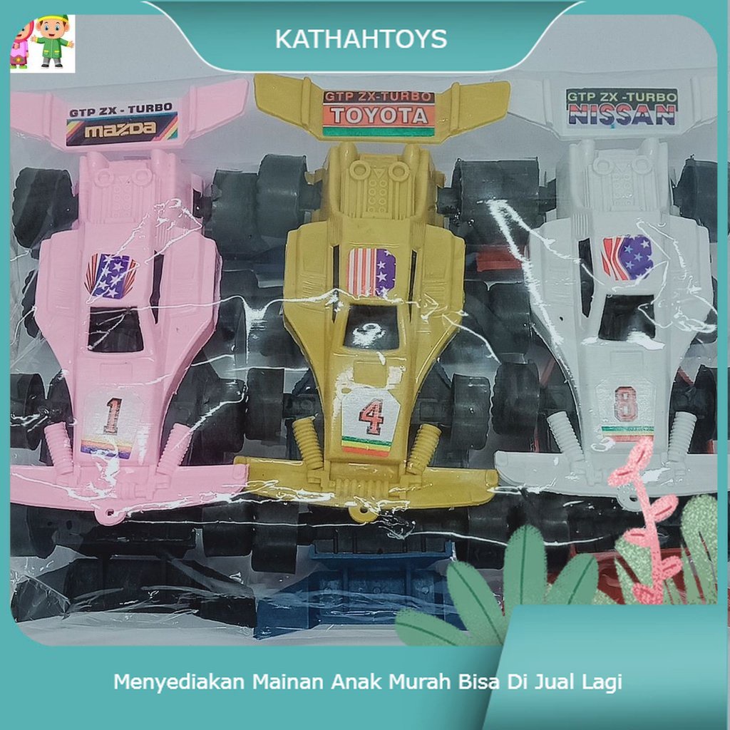 Mainan Mobil Tamiya Grosir Isi 6