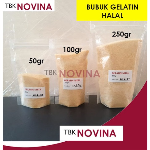 GELATIN BUBUK HALAL MUI