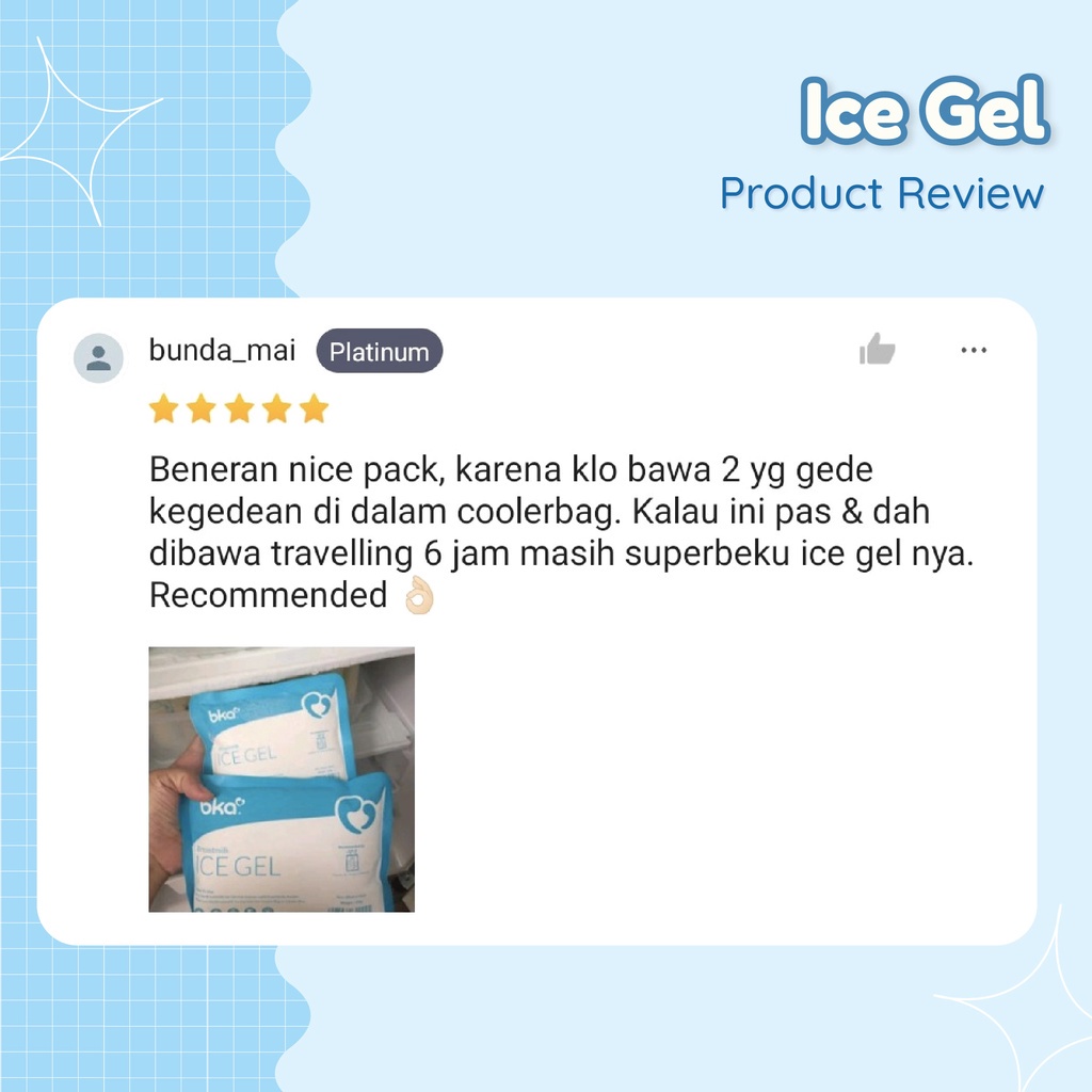 PROMO BKA ice gel ASI 420gr Makassar