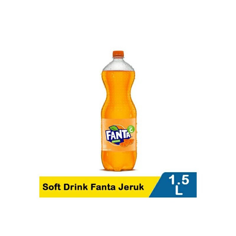 Fanta Soft Drink Orange 1500Ml