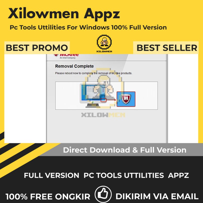 [Full Version] McAfee Consumer Product Removal Tool Pro PC Tools Software Utilities Lifetime Win OS