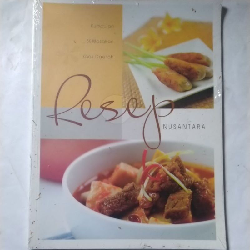 Buku Kumpulan 50 Masakan Khas Daerah Resep Nusantara