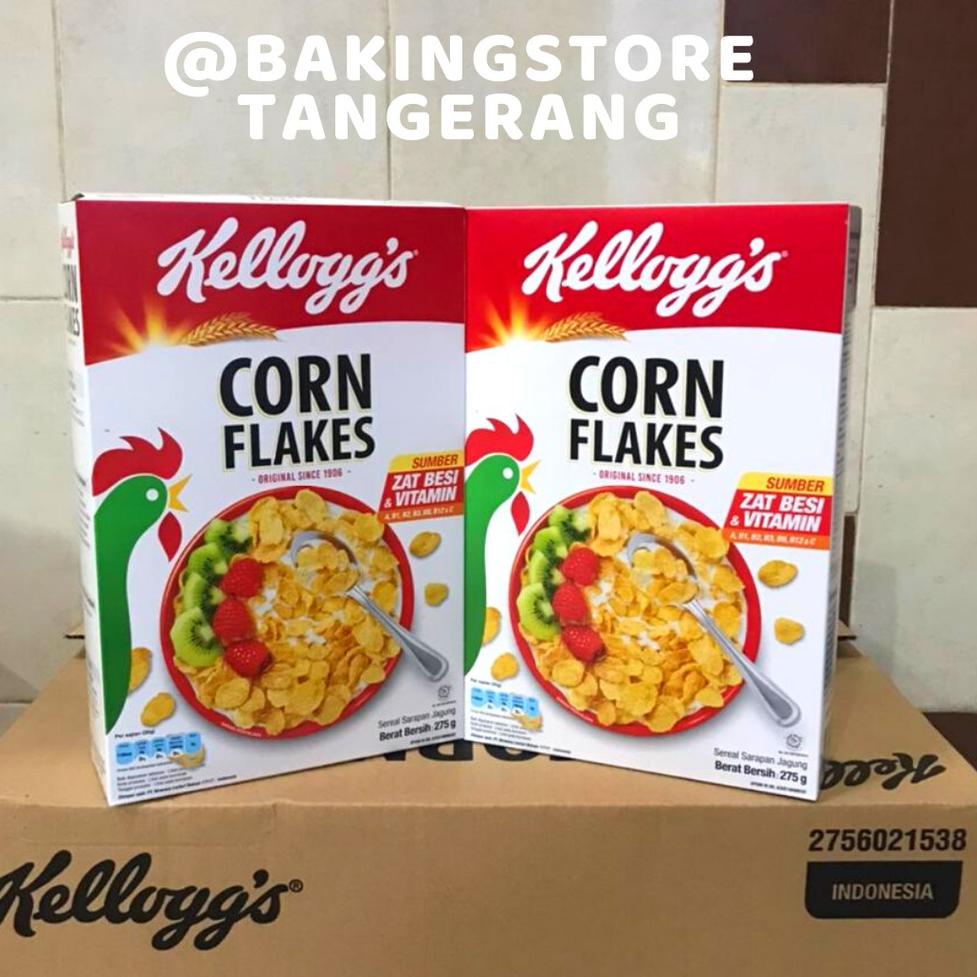 

12.12 HARGA GROSIR Sereal Kellogs Corn Flakes 275 gram !!