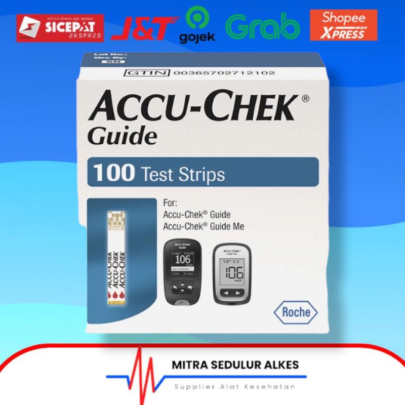 Strip Accu-check Guide isi 100 // Strip Accucheck Guide isi 100