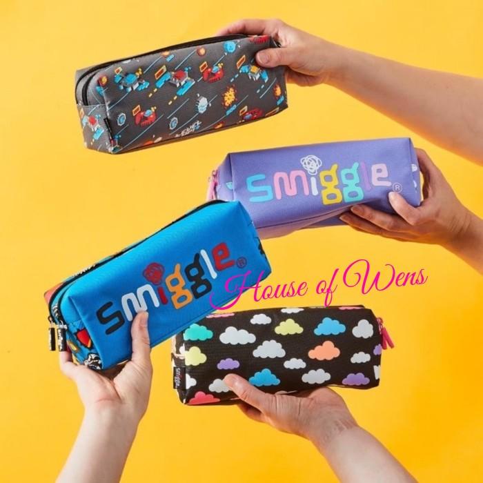 

Smiggle Peppy Lite Twin Zip Pencil Case Original - Tempat Pensil