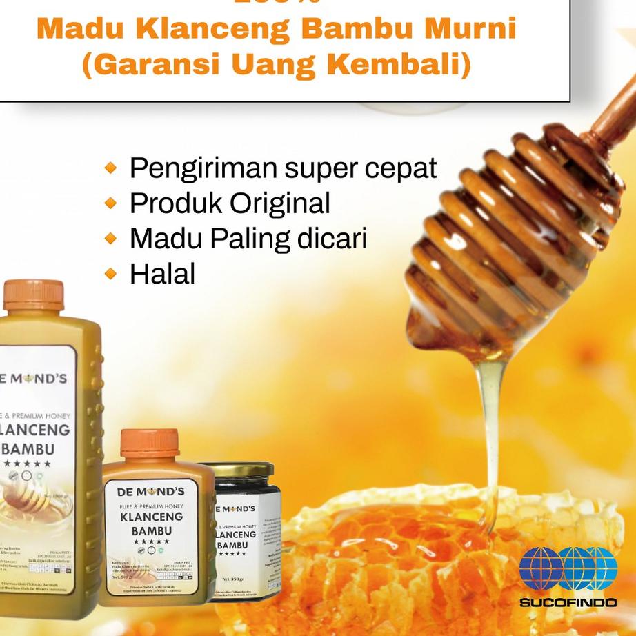 

♝ Asli Klanceng Bambu 100% Asli Murni Dari Lebah Apis Trigona ✮