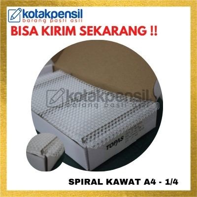 

[[JNT COD]] Jual - Spiral Kawat A4 - 1/4 - Murah dan Berkualitas