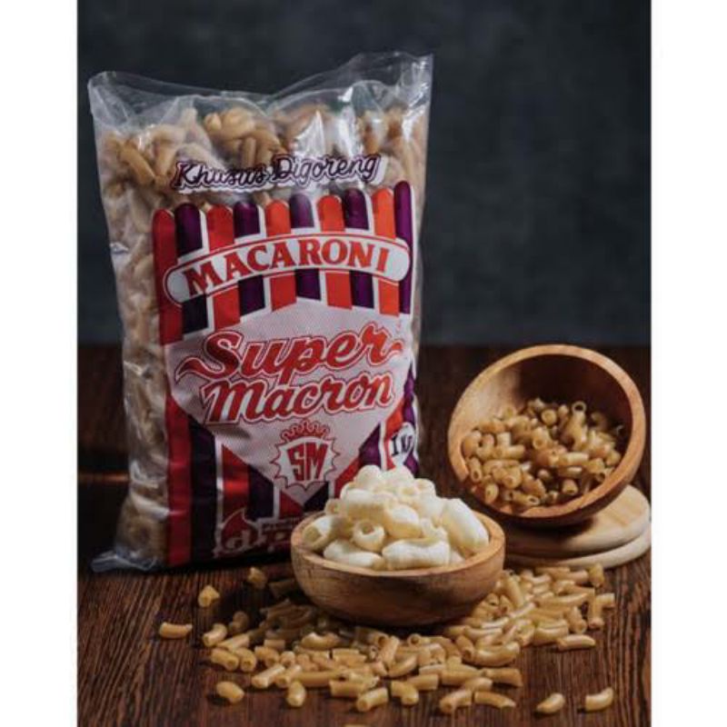 

MAKARONI SUPER MACRON 1 KG GORENG