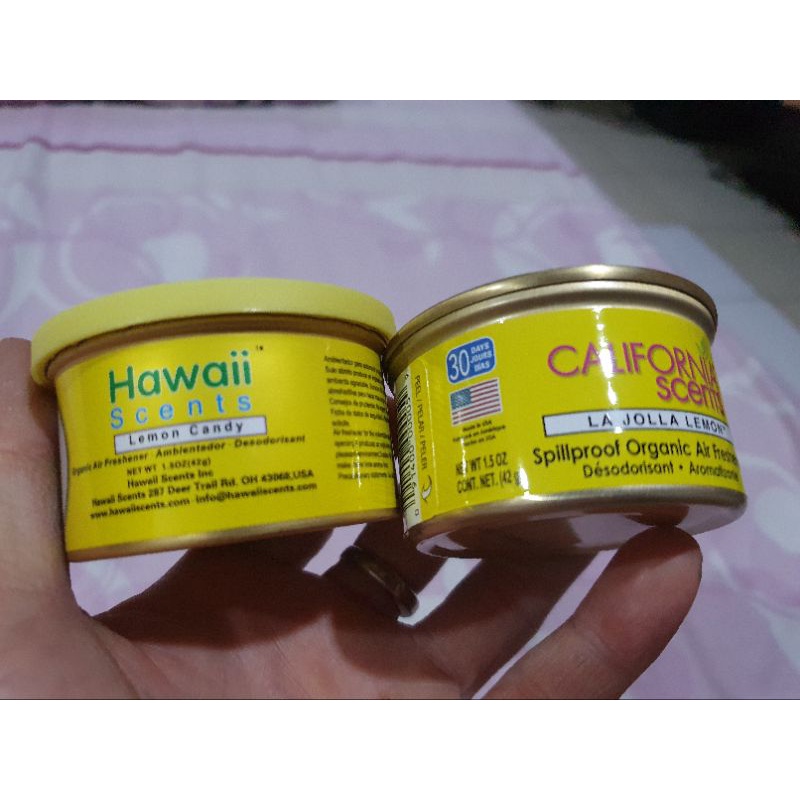 HAWAII SCENTS AROMA LEMON CANDY MIRIP LA JOLLA LEMON parfum mobil