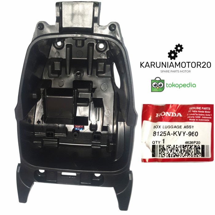 Terlaris Box Bagasi Beat Karbu Original Ahm 8125A-Kvy-960