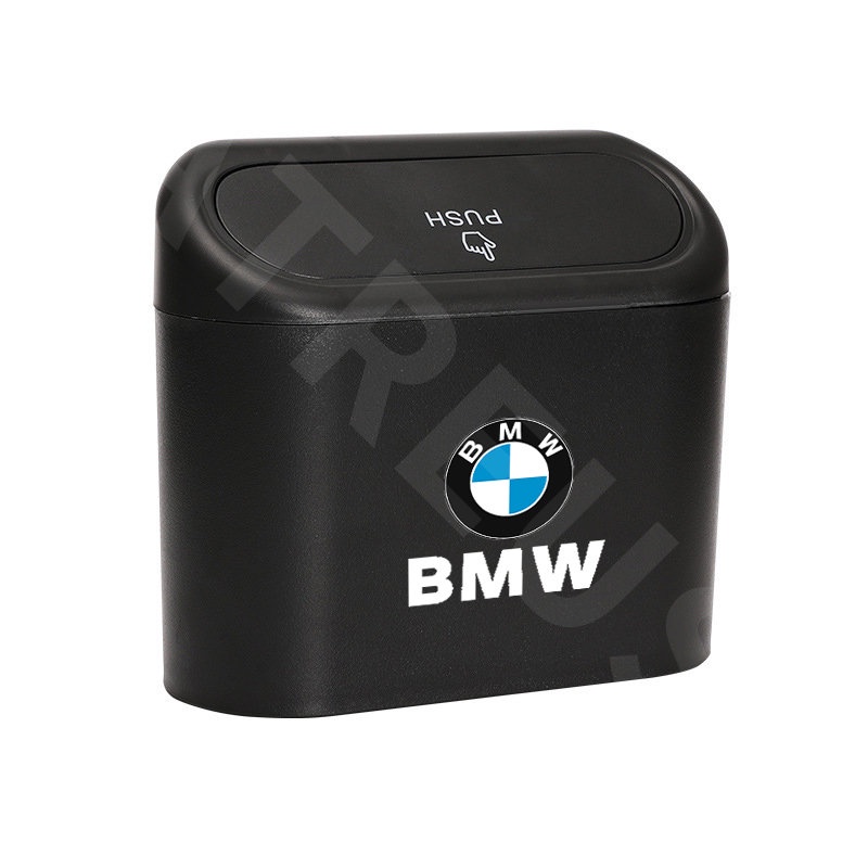 Bmw Tempat Sampah Mobil Gantung Tutup Flip Dustbin Tipe Tekan Storage Box Organizer Aksesoris Mobil Untuk E36 E46 E30 E90 F10 F30 E39 E60 X1 E84 F48 F25 X3 E83 X5 F15