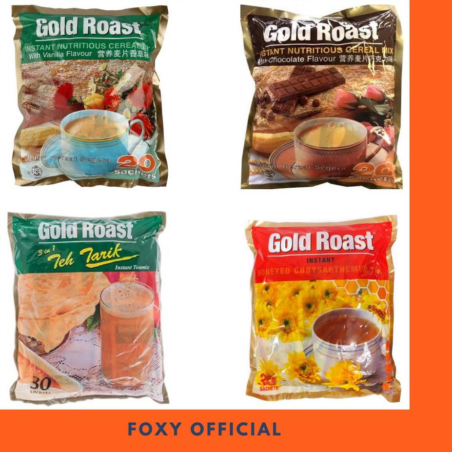 ❊ Gold Roast Sereal Coklat - Gold Roast Oat Vanila - Gold Roast Teh Tarik -  Gold Roast Teh Kembang 