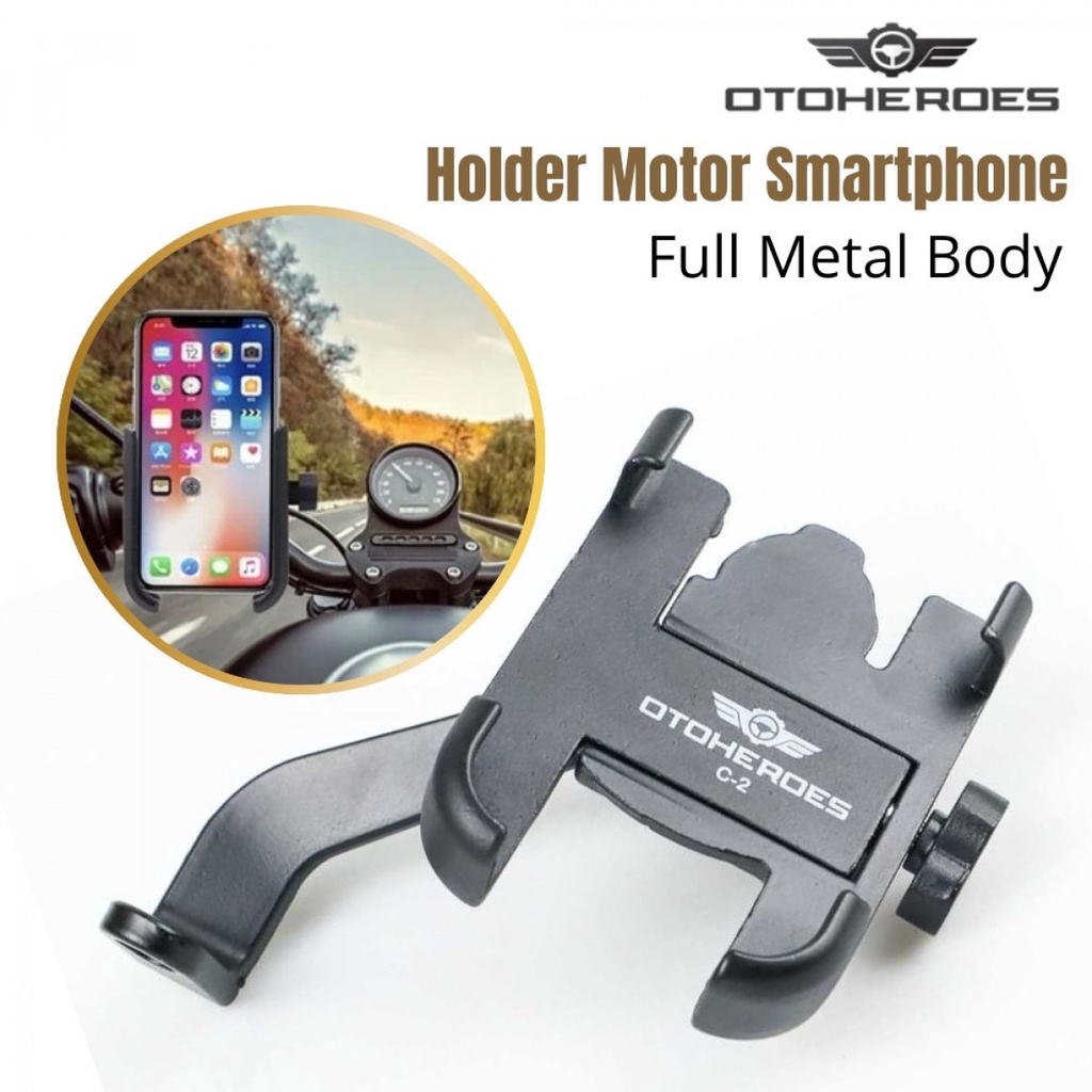 OTOHEROES Holder Motor Smartphone Full Metal Body C2