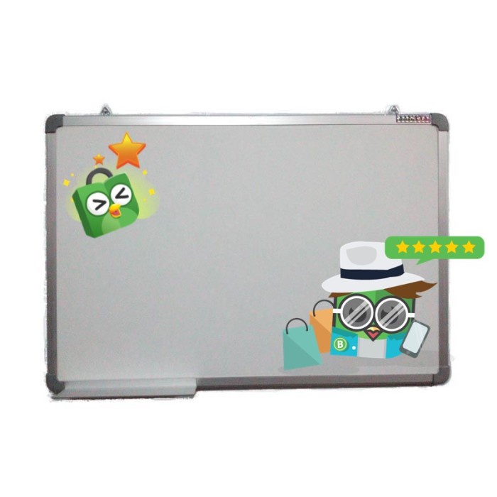 

BISA COD White Board SAKANA 45 x 60 cm - Papan Tulis Whiteboard 45x60 Kecil