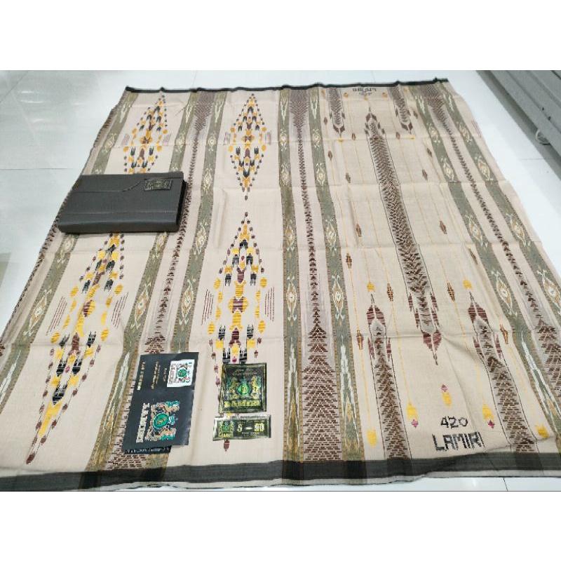 [RAMADHAN BIG SALE] SARUNG LAMIRI SGE FULL SUTERA BENANG 420