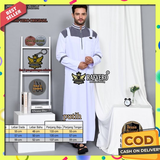 Gamis Pria Dewasa Jubah Lebaran Terbaru 2023 Muslim Games2022 Kondangan  Atasan Ukuran Jumbo Baju Te