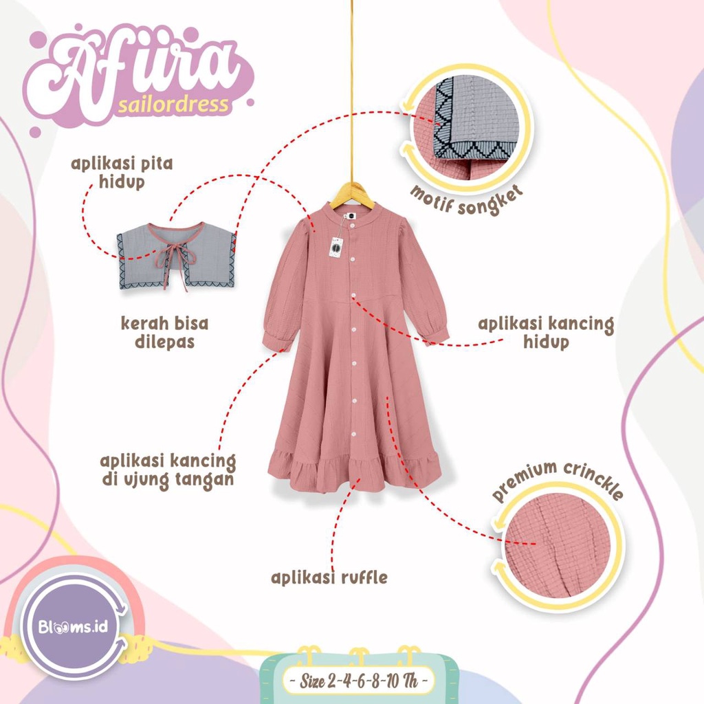 Afiira Sailor Dress by Blooms