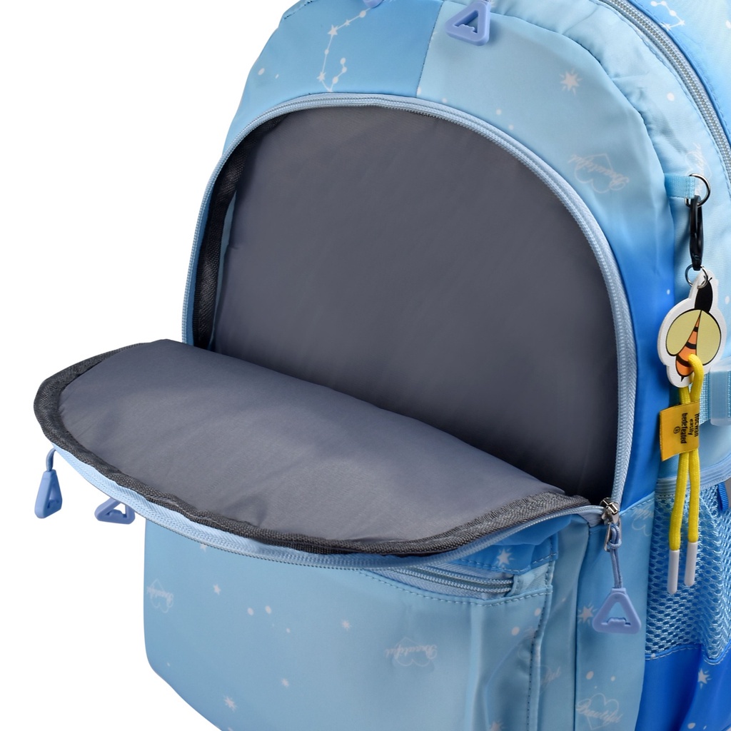 Tas Polo Hiero 84021 Tas Sekolah Wanita Ransel Anak Fashion Pelangi