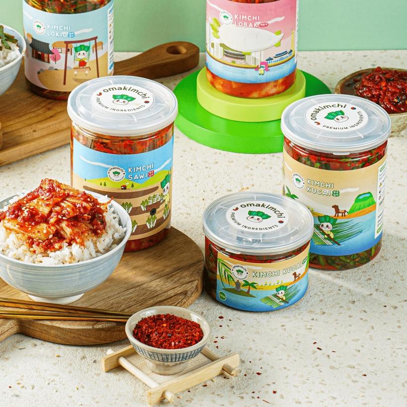 

✽ Fresh Kimchi Korea Halal (SAWI/ LOBAK/ KUCAI/ LOKIO/ PERILLA) ❉