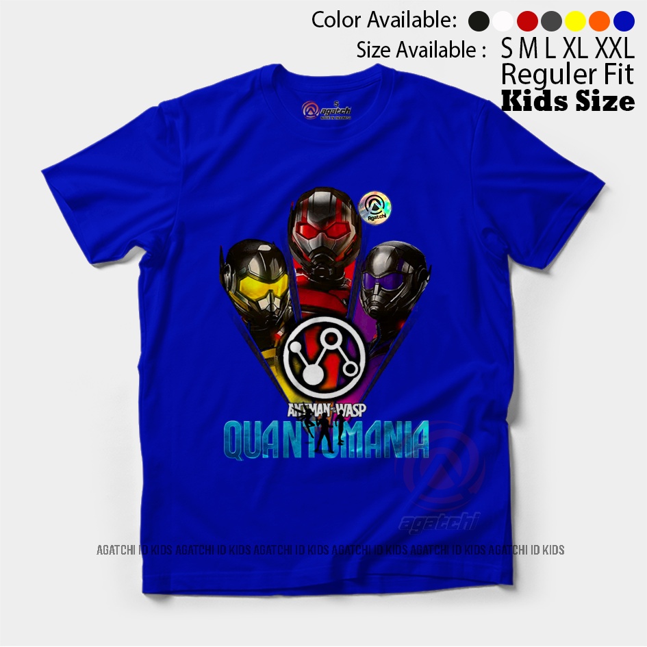 Baju Kaos Atasan Anak Laki - Laki Agatchi Motif Ant Man