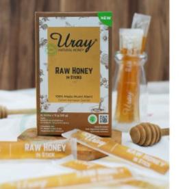 

♙ URAY SACHET - Honey & Ginger RAW HONEY IN STICK 120GR ☛