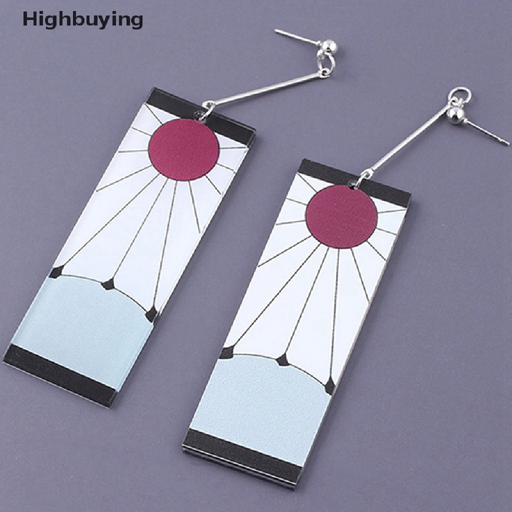 Hbid Anting Tetes Terompet Anime Akrilik Demon Slayer Blade of Ghost Earings Glory