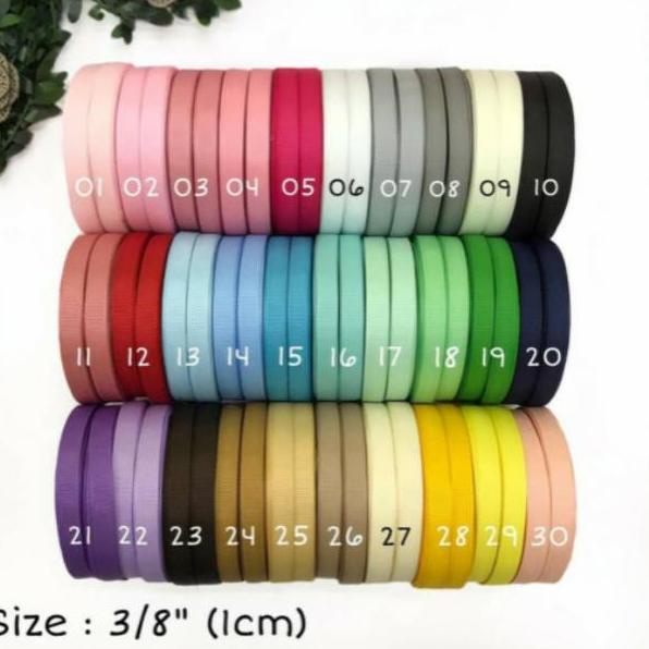 

A33 20 YARD - 0.9 cm | PITA GROSGRAIN GGF (⅜ inch) PROMO ゜