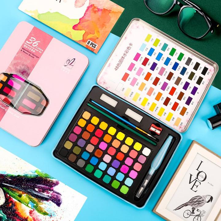 

Cod - Olla 36/48Water Color Set - Alat Cat Air Set (Termasuk Kuas dan Kertas Gambaran) !!