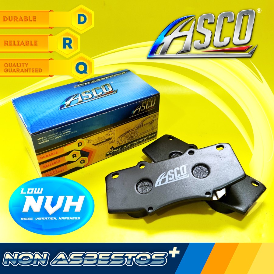 KAMPAS REM DEPAN BRAKE PAD ASCO FORTUNER VNT '11-15 / HILUX DC