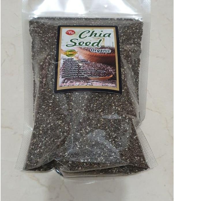 

♦ biji chia seed 500gr chia seed organic ❄