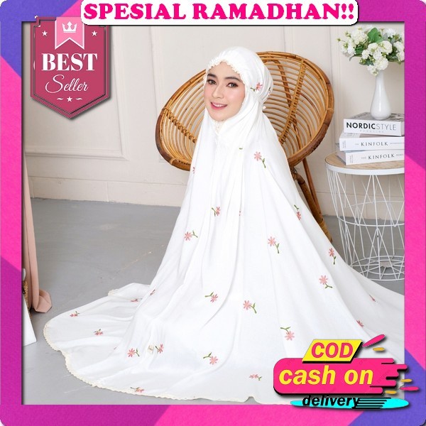 Mt Premium 01 - Mukena Dewasa Daily 2In1 Asheeqa Series | Mukena 2 In 1 Maxmara Luxury Lasercut | Mu