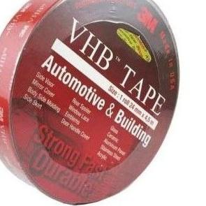 

IAN955 Double Tape VHB 3M 4900 24mm dan 12mm - Double Tape 3M VHB - Double tape merah - Lem 3M bolak balik ++