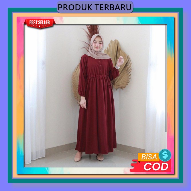 Gamis Abaya Baju Gamis Mewah Pesta Kondangan Dres Syari Perempuan Bju Muslimah Dress Terbaru 2022 Ga