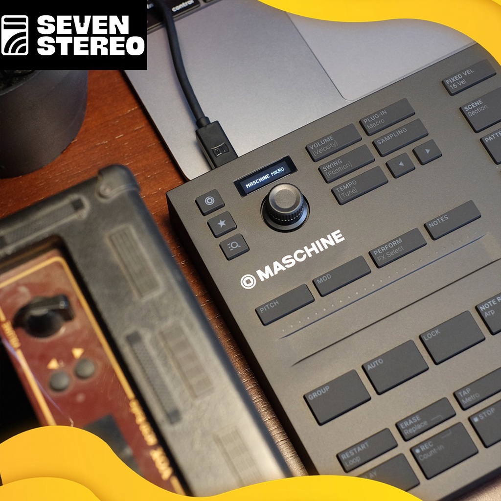 NATIVE INSTRUMENTS Maschine Mikro MK3 MIDI Controller