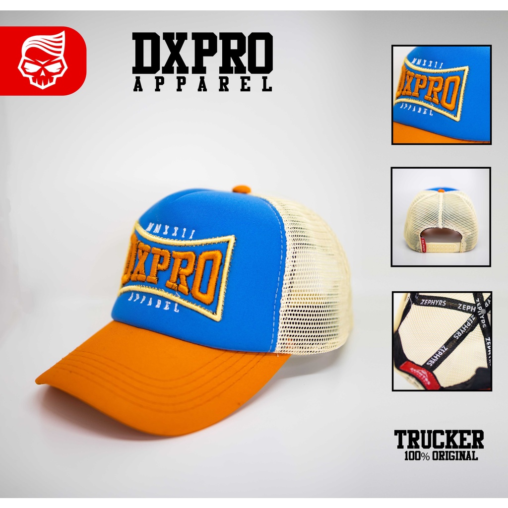 TOPI TRUCKER Bordir DXPRO Original Brand