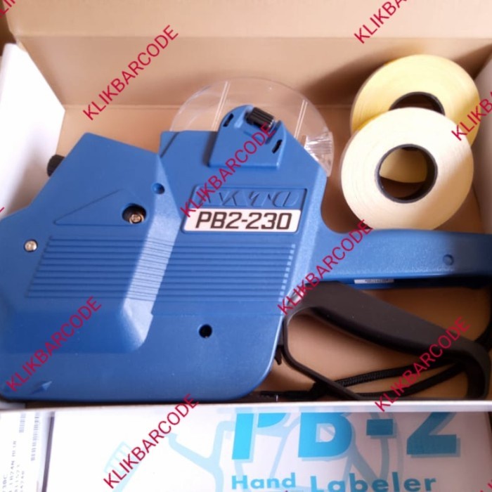 

SATO HAND LABELER PB2-230 / TEMBAKAN HARGA - PRICE TAG - ORIGINAL SATO - ANGKA - ANGKA