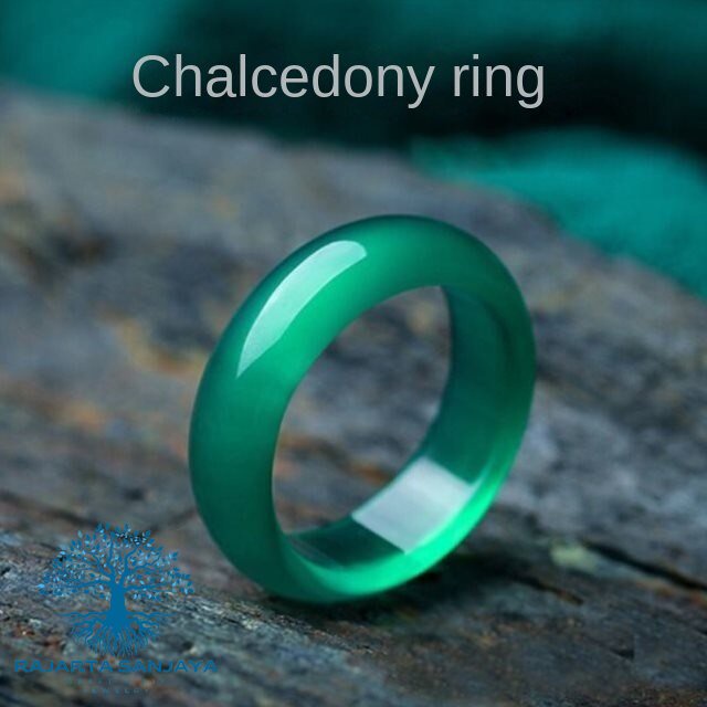 Cincin Batu Giok Chalcedon