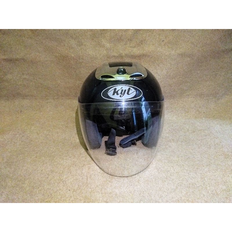 Jual helm KYT jet solid original second Shopee Indonesia