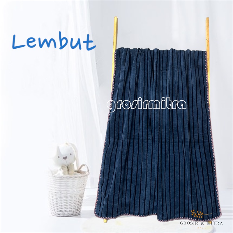 Handuk Mandi Dewasa Tebal handuk Ukuran Jumbo Dan 70x140cm Microfiber Lembut Daya Serap Tinggi SALUR