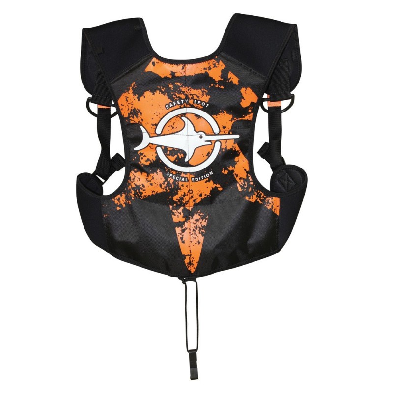 Harness Weight Vest 8 Kg All Size Beuchat Quick Release System Rompi Selam Scuba Diving