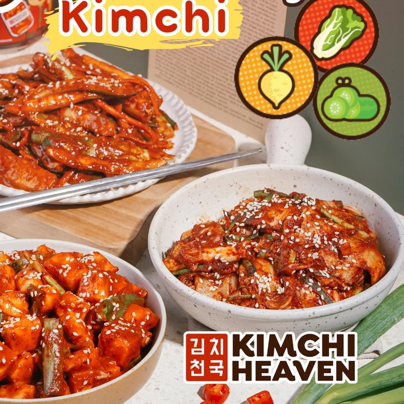 

➲ 600g Fresh Korean Kimchi in Jar Halal (Sawi / Lobak /Timun / Mix) Makanan Korea Halal Kimchi Korea Halal Korean Food Kfood Jajanan Cemilan Siap Saji Frozen Instant Murah Enak Premium ℗