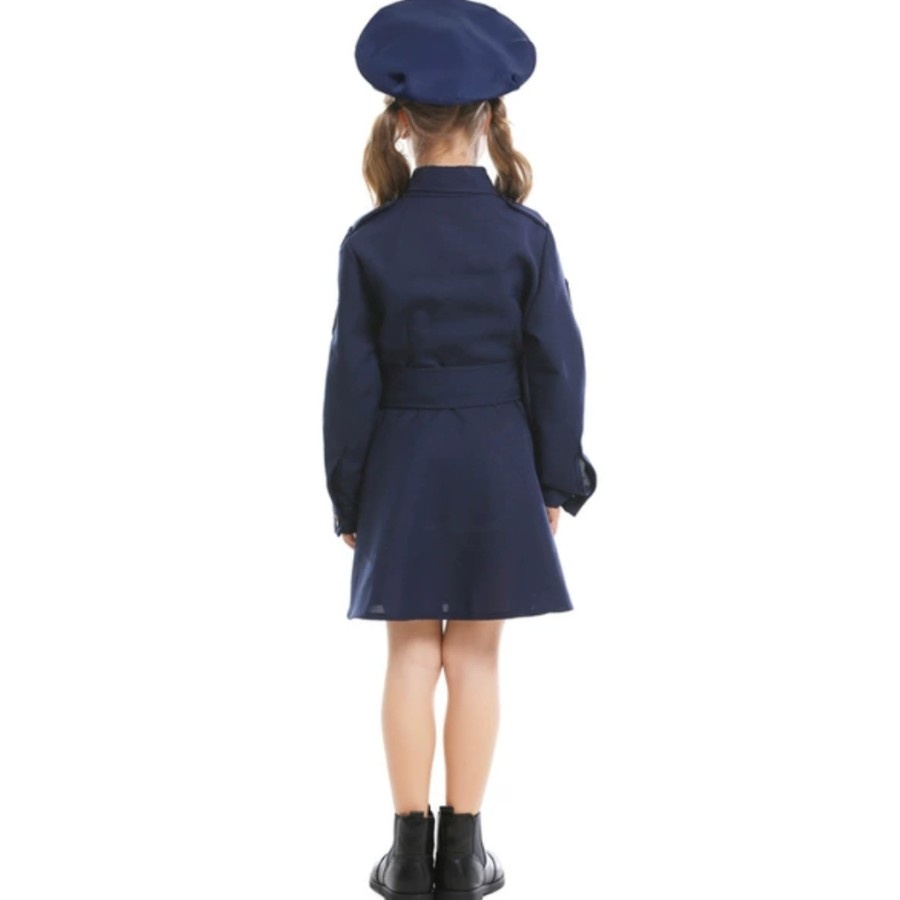 Girl Police Officer Costume Halloween Costume Kostum Anak Polisi