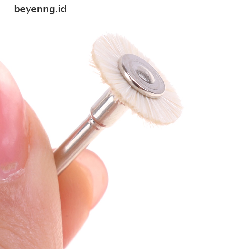 Beyen Roda Poles Wool Cotton Polishing Brushes Polishers Untuk Rotary Tools ID