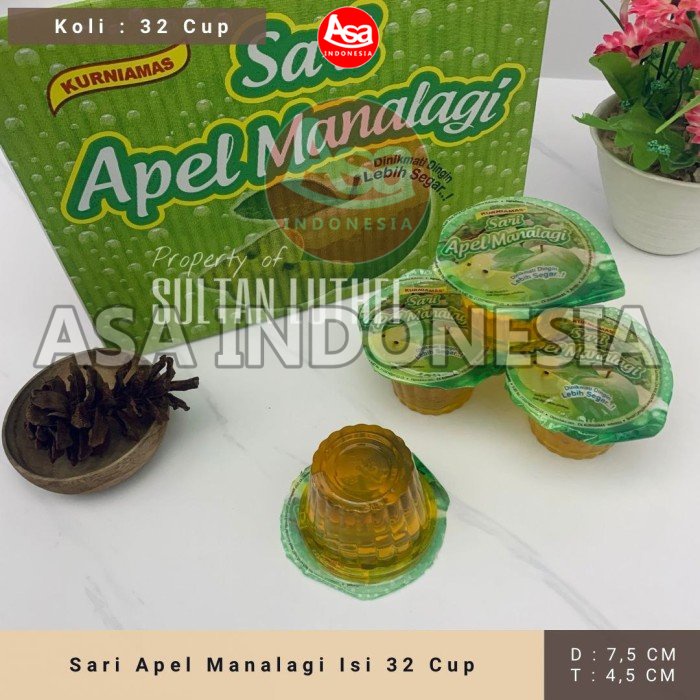 

Sari Apel Manalagi Isi 32 Cup - ASA Indonesia