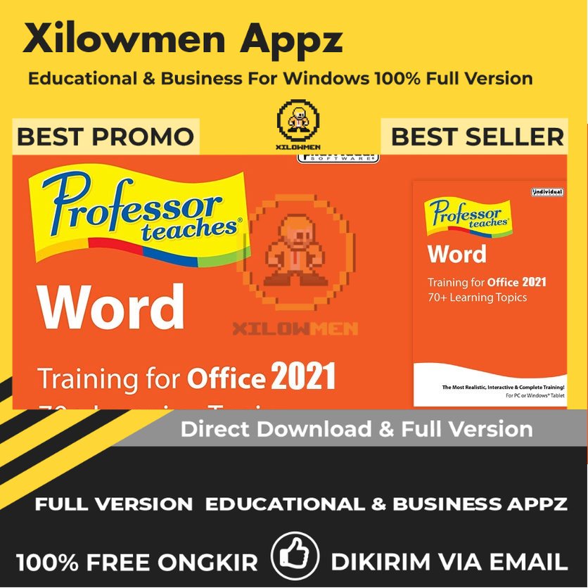 [Full Version] Professor Teaches Word 2021 Pro Educational Business Lifetime Win OS