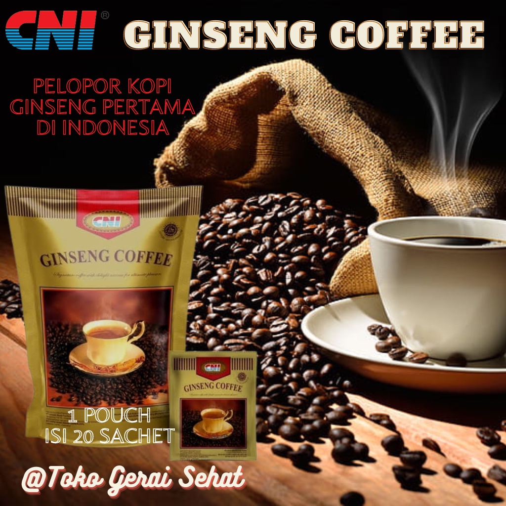 

Ginseng Coffee CNI Pioneer Kopi Plus