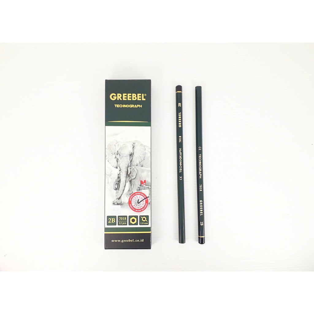 

Pensil 2B 7018 GREEBEL Technograph (0234373)